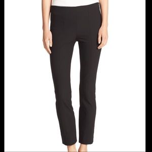 Vince Stitch Front Seam Leggings Black Skinny